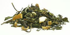 White tea with orange and ginger - teas