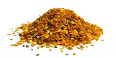 Dried yellow pepper flakes - dried vegetable